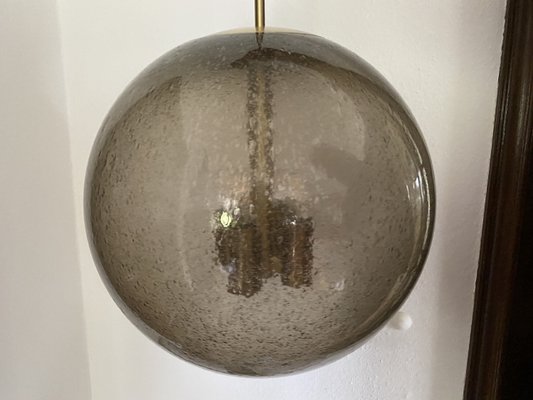 Large Mid-Century Globe Hanging Lamp from Peill & Putzler, 1960s-PYR-1315481