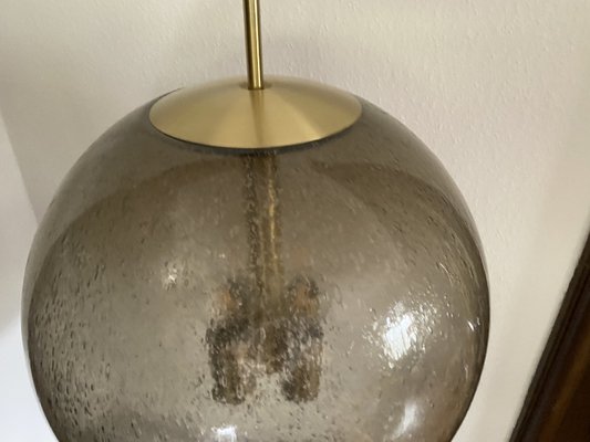 Large Mid-Century Globe Hanging Lamp from Peill & Putzler, 1960s-PYR-1315481