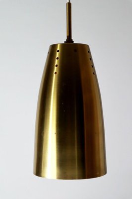 Large Mid-Century Hanging Lamp in Brass, 1950s-ESB-1376866