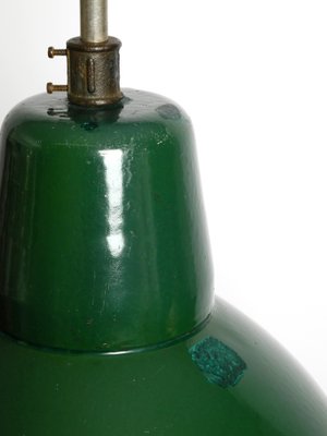 Large Mid-Century Industrial Enameled Metal Factory Lamp, France-RR-1305043