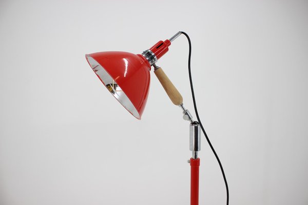 Large Mid-Century Industrial Floor Lamp from Zukov, 1950s-TZ-739022