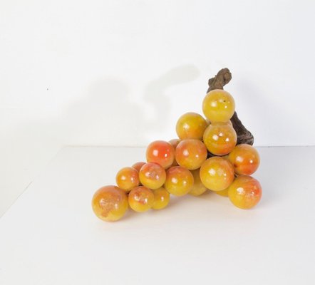 Large Mid-Century Italian Alabaster Grapes-FO-983683