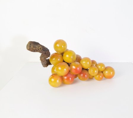 Large Mid-Century Italian Alabaster Grapes-FO-983683