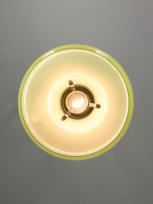 Large Mid-Century Italian Brass and Glass Pendant Lamp-HGJ-1756892