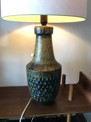 Large Mid-Century Italian Ceramic Table Lamp, 1950s-DE-627763