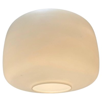 Large Mid-Century Milk Glass Pendant, 1960s-TZ-1395252