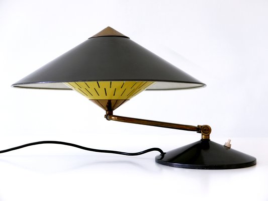 Large Mid-Century Modern Articulated Witch Hut Table Lamp or Wall Sconce, 1950s-WPT-707043