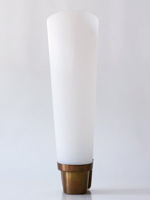 Large Mid-Century Modern Brass & Acrylic Wall Light or Sconce, Germany, 1950s-WPT-1436180