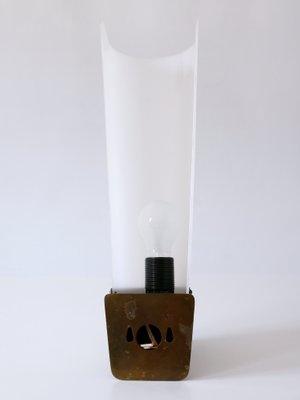 Large Mid-Century Modern Brass & Acrylic Wall Light or Sconce, Germany, 1950s-WPT-1436180