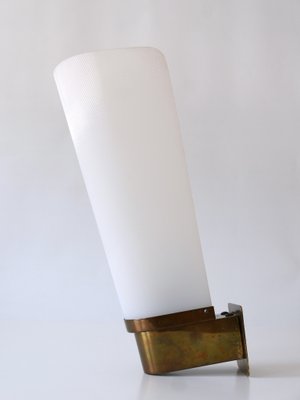 Large Mid-Century Modern Brass & Acrylic Wall Light or Sconce, Germany, 1950s-WPT-1436180