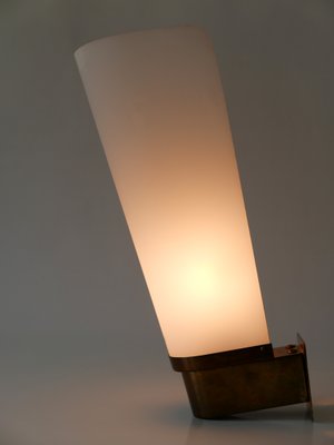 Large Mid-Century Modern Brass & Acrylic Wall Light or Sconce, Germany, 1950s-WPT-1436180