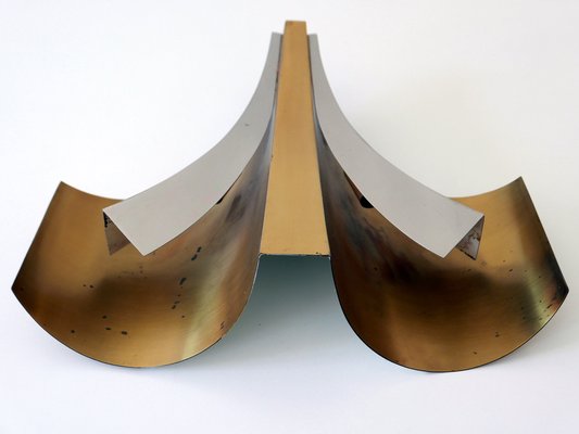 Large Mid-Century Modern Brass Sconces by Maison Baguès, Paris, 1960s, Set of 2-WPT-1233604