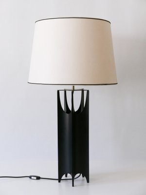 Large Mid-Century Modern Brutalist Table Lamp, Italy, 1960s-WPT-1240413