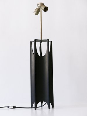 Large Mid-Century Modern Brutalist Table Lamp, Italy, 1960s-WPT-1240413