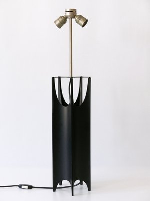 Large Mid-Century Modern Brutalist Table Lamp, Italy, 1960s-WPT-1240413