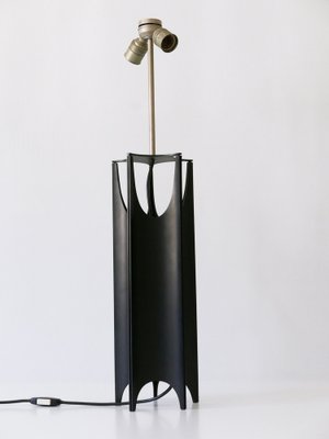 Large Mid-Century Modern Brutalist Table Lamp, Italy, 1960s-WPT-1240413