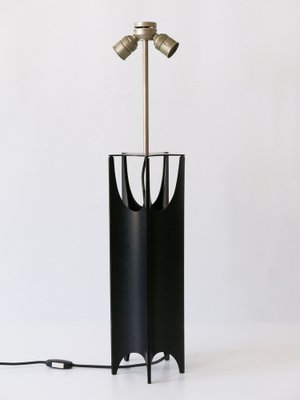 Large Mid-Century Modern Brutalist Table Lamp, Italy, 1960s-WPT-1240413