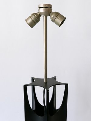 Large Mid-Century Modern Brutalist Table Lamp, Italy, 1960s-WPT-1240413