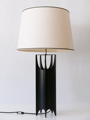 Large Mid-Century Modern Brutalist Table Lamp, Italy, 1960s-WPT-1240413