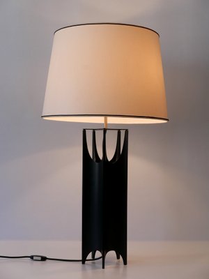 Large Mid-Century Modern Brutalist Table Lamp, Italy, 1960s-WPT-1240413