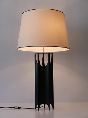 Large Mid-Century Modern Brutalist Table Lamp, Italy, 1960s-WPT-1240413