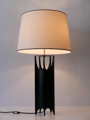 Large Mid-Century Modern Brutalist Table Lamp, Italy, 1960s-WPT-1240413