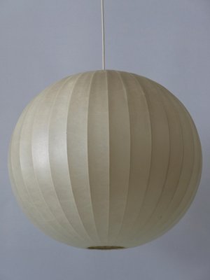 Large Mid-Century Modern Cocoon Pendant or Hanging Light from Goldkant Leuchten, Germany, 1960s-WPT-2015972