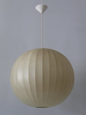 Large Mid-Century Modern Cocoon Pendant or Hanging Light from Goldkant Leuchten, Germany, 1960s-WPT-2015972