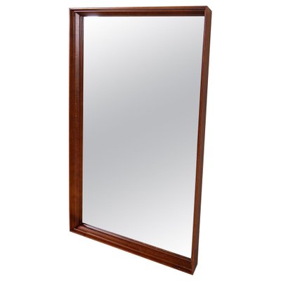 Large Mid-Century Modern Mirror in Walnut, Sweden, 1960s-UYK-1750814