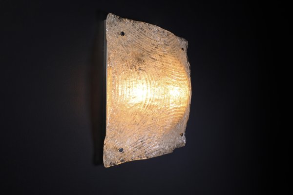 Large Mid-Century Modern Murano Flush Mount, 1960s-TRW-1798450