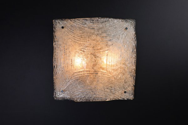 Large Mid-Century Modern Murano Flush Mount, 1960s-TRW-1798450