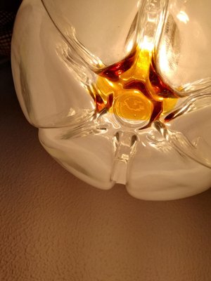 Large Mid-Century Modern Murano Glass Sphere Pendant Light, Italy, 1960s-NKJ-1295610