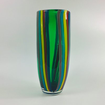 Large Mid-Century Modern Murano Glass Vase, 1960s-BMM-904678