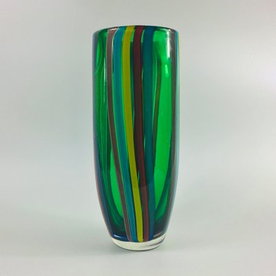 Large Mid-Century Modern Murano Glass Vase, 1960s-BMM-904678