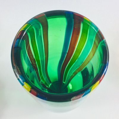 Large Mid-Century Modern Murano Glass Vase, 1960s-BMM-904678