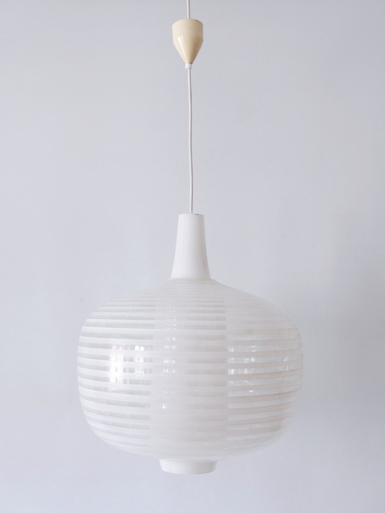 Large Mid-Century Modern Napoli Pendant Lamp by Aloys F. Gangkofner for Peill & Putzler, 1950s