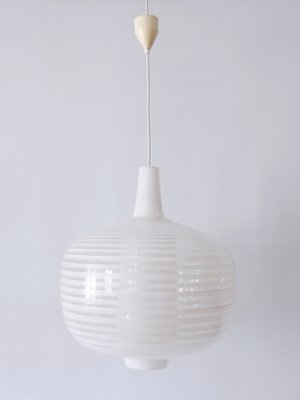 Large Mid-Century Modern Napoli Pendant Lamp by Aloys F. Gangkofner for Peill & Putzler, 1950s