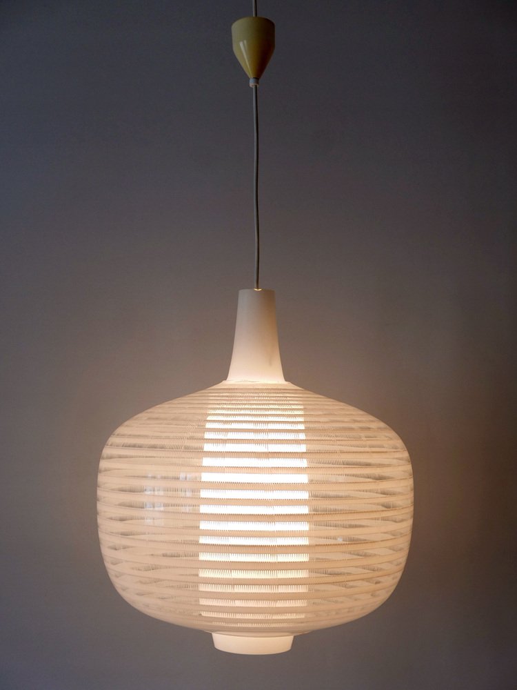 Large Mid-Century Modern Napoli Pendant Lamp by Aloys F. Gangkofner for Peill & Putzler, 1950s