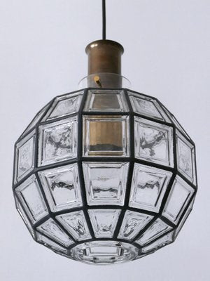 Large Mid-Century Modern Pendant Lamp by Glashütte Limburg, Germany, 1960s-WPT-2016047