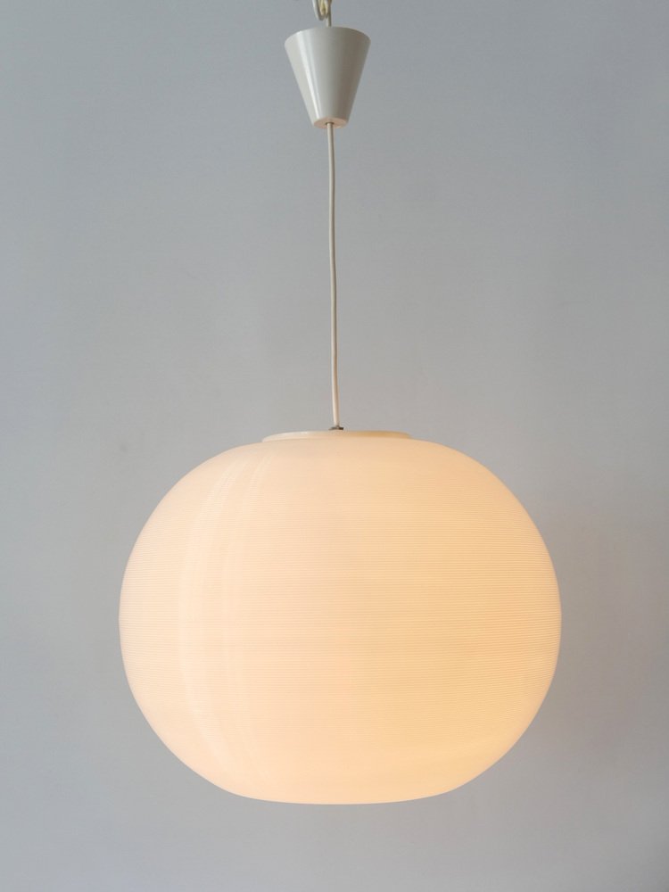 Large Mid-Century Modern Pendant Lamp by Yasha Heifetz for Rotaflex, USA, 1960s