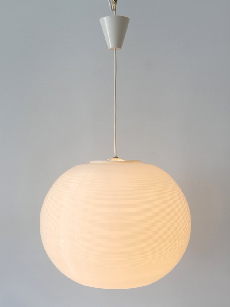 Large Mid-Century Modern Pendant Lamp by Yasha Heifetz for Rotaflex, USA, 1960s