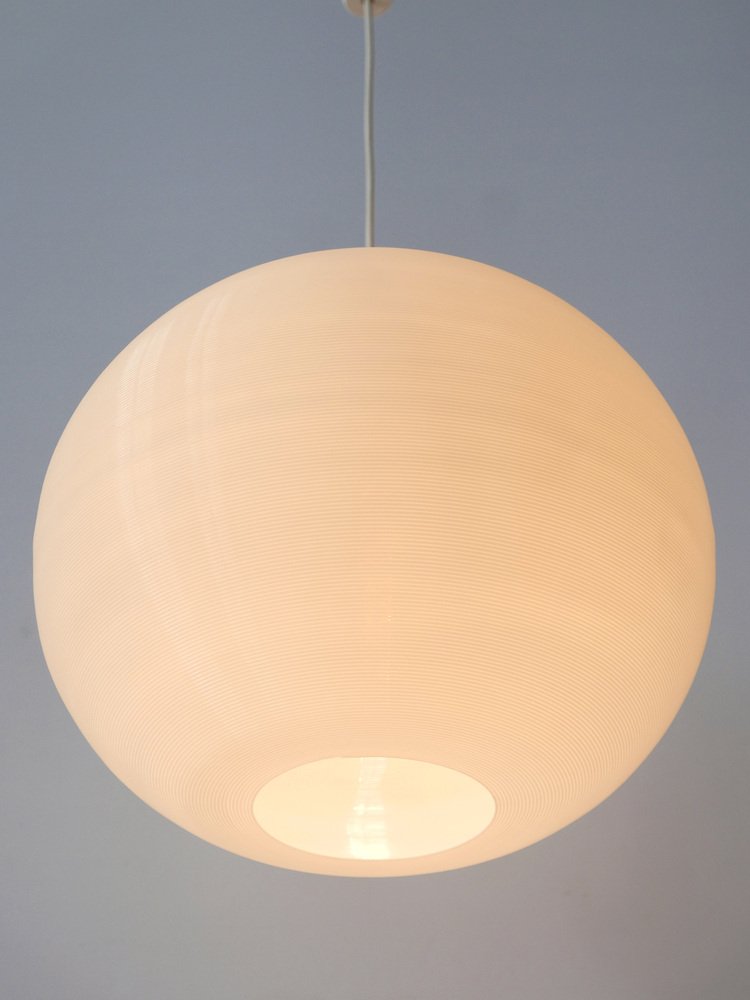 Large Mid-Century Modern Pendant Lamp by Yasha Heifetz for Rotaflex, USA, 1960s