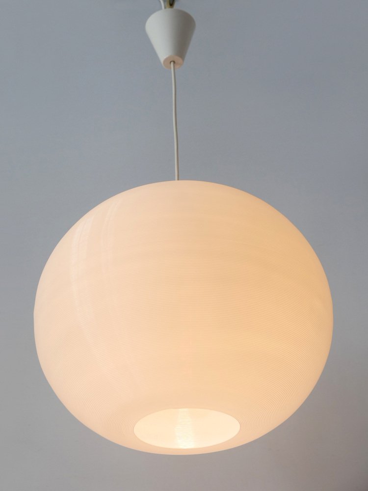 Large Mid-Century Modern Pendant Lamp by Yasha Heifetz for Rotaflex, USA, 1960s