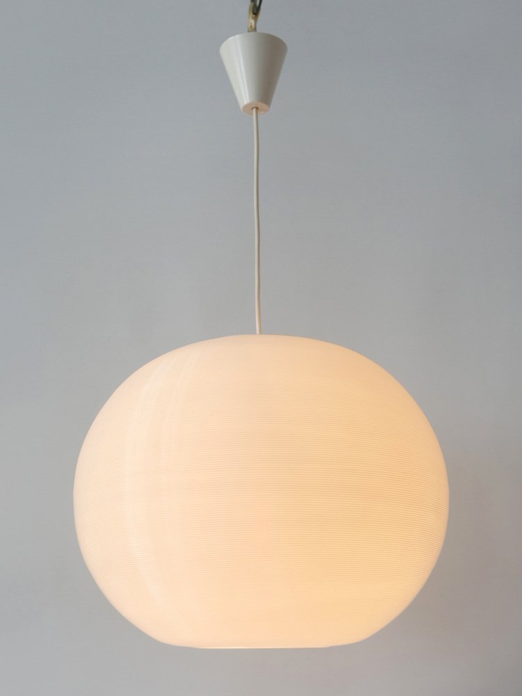 Large Mid-Century Modern Pendant Lamp by Yasha Heifetz for Rotaflex, USA, 1960s