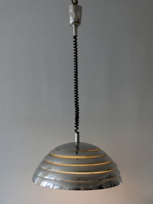 Large Mid-Century Modern Pendant Lamp from Vereinigte Werkstätten Munich, 1960s-WPT-1008816