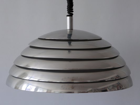 Large Mid-Century Modern Pendant Lamp from Vereinigte Werkstätten Munich, 1960s-WPT-1008816