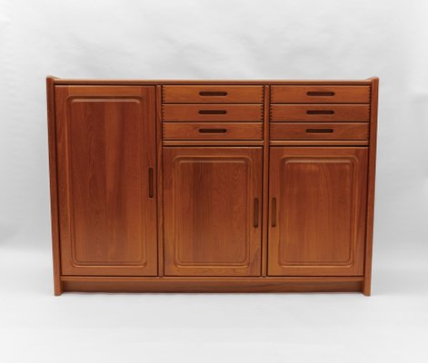 Large Mid-Century Modern Scandinavian Teak Wood Sideboard, 1960s-KQB-1823493