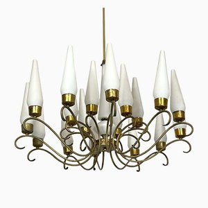 Large Mid-Century Monza 18-Light Chandelier from Arredoluce, 1950s-OT-1145976