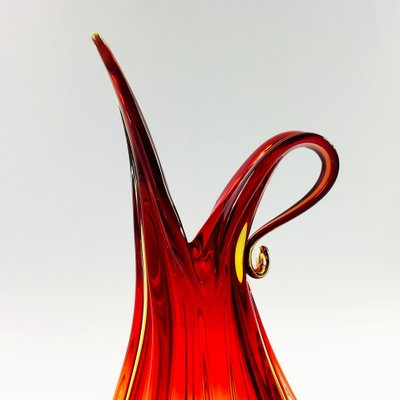 Large Mid-Century Murano Art Glass Pitcher or Vase from Barovier & Toso, Italy, 1960s-BMM-1339132