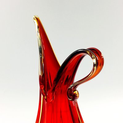 Large Mid-Century Murano Art Glass Pitcher or Vase from Barovier & Toso, Italy, 1960s-BMM-1339132